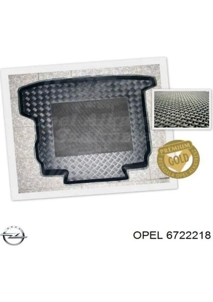 Bagaj Havuzu Hb Opel Astra H Bm 04-11 (Oem No: 6722218)