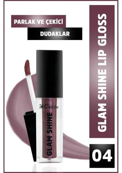 Aydınlatıcı Palet-Glam Shine 04 Ruj Seti