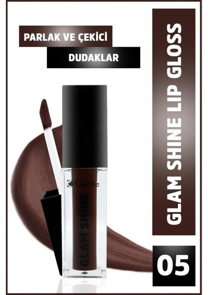 Aydınlatıcı Palet-Glam Shine 05 Ruj Seti