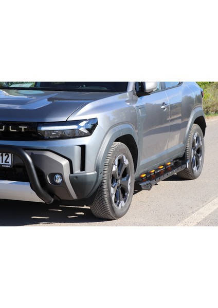 Renault Duster 2024 Model Uyumlu Off-Road Yan Basamak Seti AQM4WD M-30