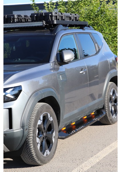 Renault Duster 2024 Model Uyumlu Off-Road Yan Basamak Seti AQM4WD S-30