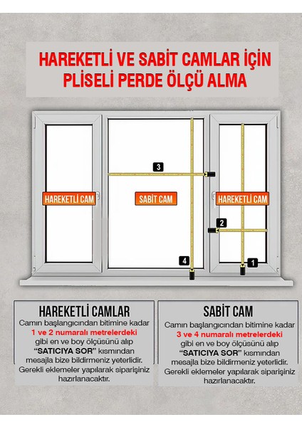 Orjin Pliseli, Beyaz Perde, Katlanır Cam/ev/ofis Perdesi, Istenilen Ölçüde