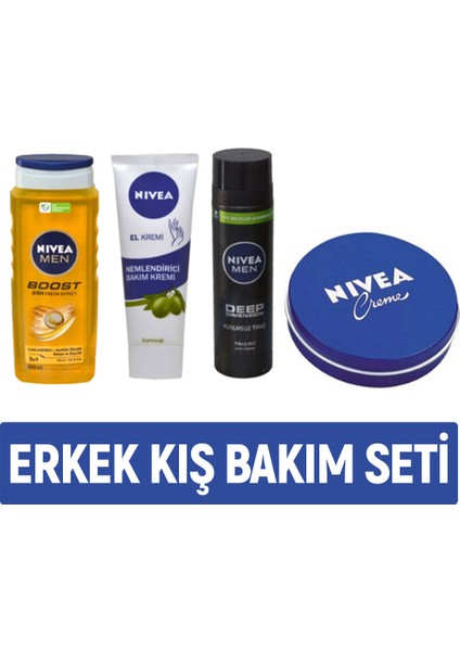 Erkek Kış Bakım Seti