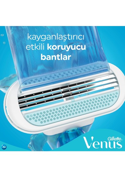 Venus Smooth Kadın Tıraş Bıçağı 4'lü (2x2)