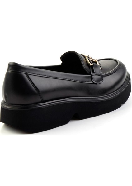 Siyah Kadın Loafer Ayakkabı K01257069509 fırsatları