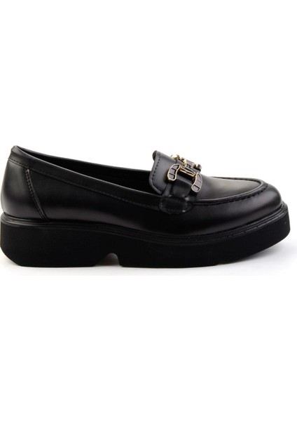 Siyah Kadın Loafer Ayakkabı K01257069509 fiyatları