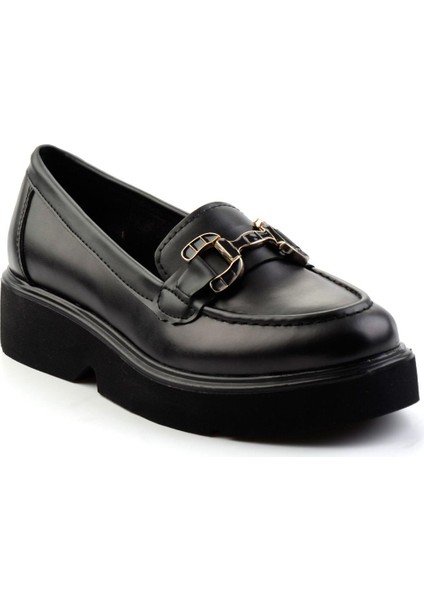 Siyah Kadın Loafer Ayakkabı K01257069509 modelleri