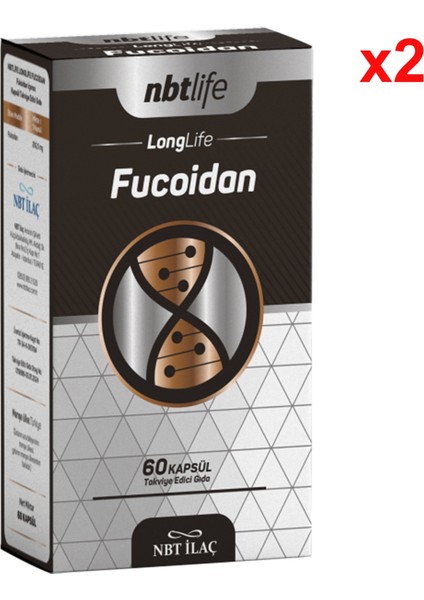 Fucoidan 60 Kapsül 2 Adet