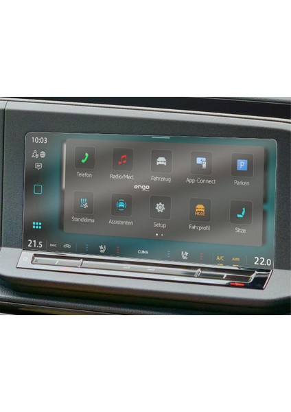 Volkswagen Caddy 10 Inç Mat Ekran Koruyucu Multimedya fiyatları