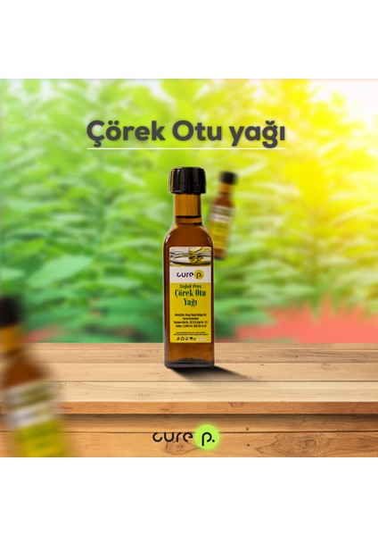 Çörek Otu Yağı 100 ml & Saf ve Doğal Soğuk Sıkım