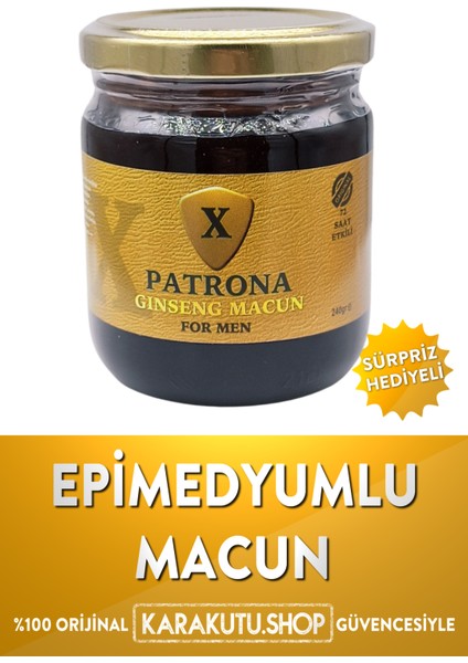 Epimedyumlu Atom Macunu 240 gr