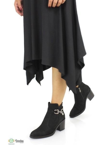 Kadın Deri Topuklu Günlük Klasik Bot M25/KB1326 modelleri