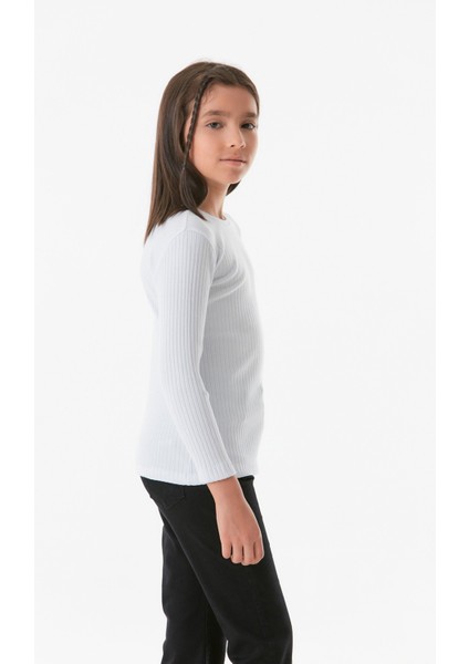 Fitilli Bisiklet Yaka Kız Çocuk Body fırsatları