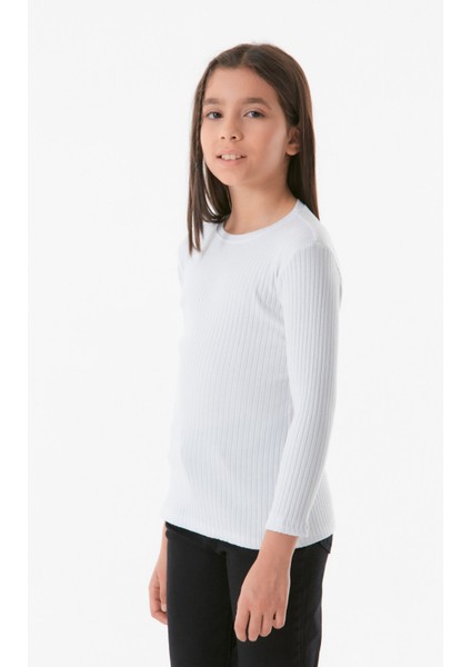 Fitilli Bisiklet Yaka Kız Çocuk Body indirimleri