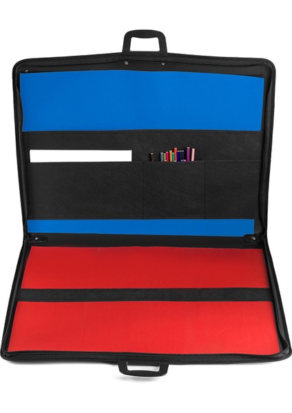 50x70 cm (55x75 cm) (EN BÜYÜK BOY) Resim - Proje Çantası Siyah (Üniversite, Teknik Lise) indirimleri
