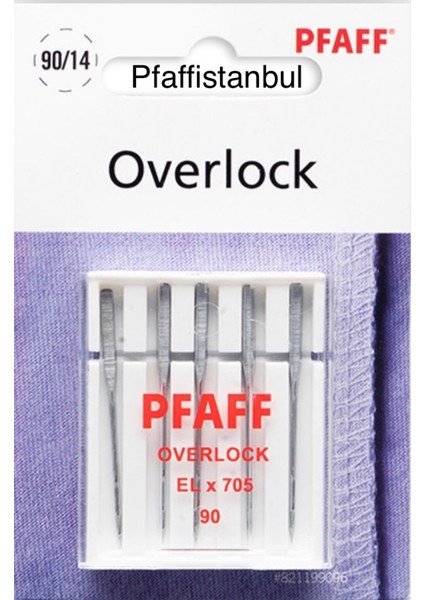 Overlok Iğnesi 14 No. (1 Paket=5 Adet) (821199096)