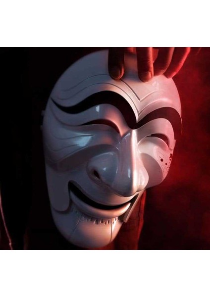 La Casa De Papel Kore Mask - Kalamar Mask Yeni Versiyon