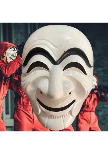 La Casa De Papel Kore Mask - Kalamar Mask Yeni Versiyon