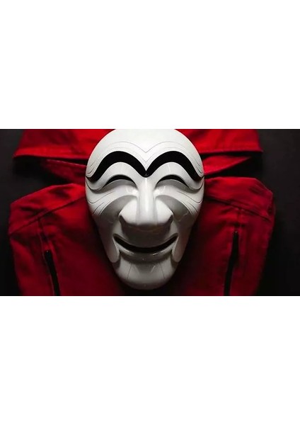 La Casa De Papel Kore Mask - Kalamar Mask Yeni Versiyon