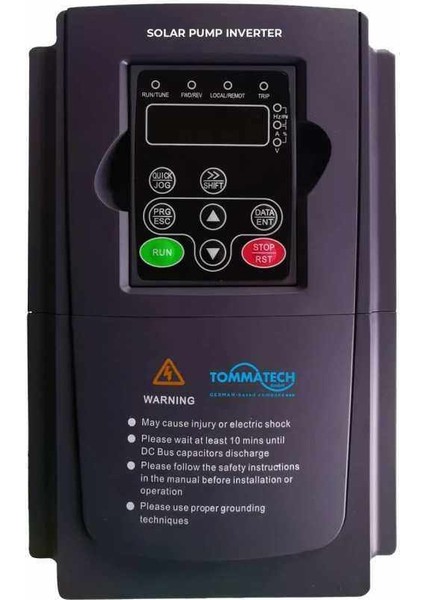 7,5 kW 3 Faz/380V Sulama Pompası İnverteri