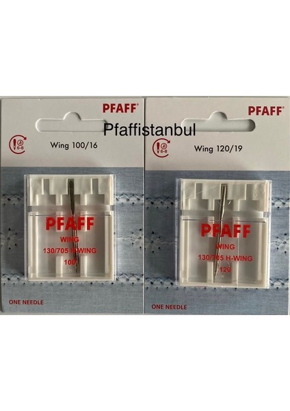 Kanatlı ( Wing ) Iğne Seti 2'li