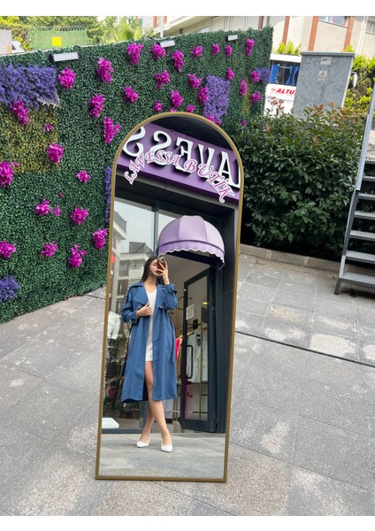 Kargo Cepli Mavi Renk Trençkot modelleri