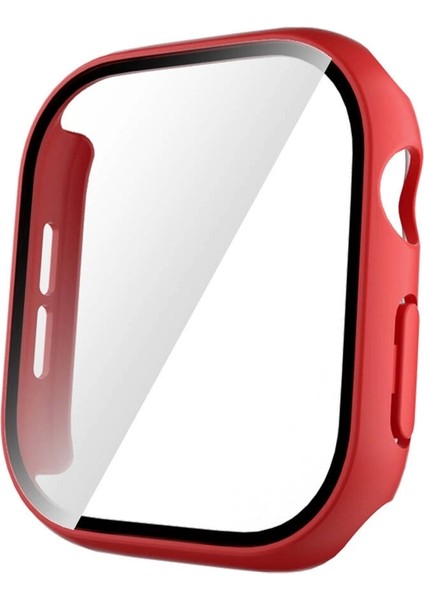 Apple Watch Serisi 10 42MM Sert Pc Kasa ve Ekran Koruyucu Redclick Watch Gard 35