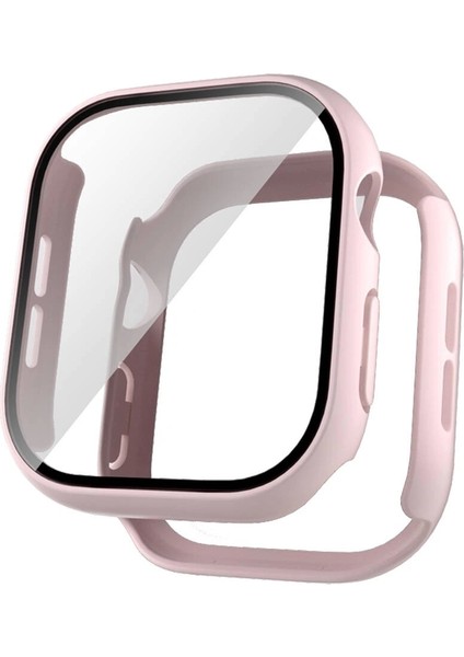 Apple Watch Serisi 10 42MM Sert Pc Kasa ve Ekran Koruyucu Redclick Watch Gard 35