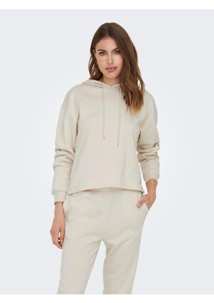 Onlfave L/s Hood Swt Kadın Sweatshirt