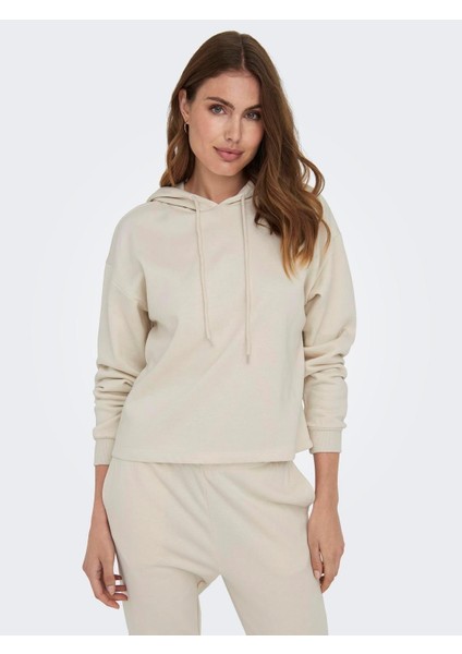 Onlfave L/s Hood Swt Kadın Sweatshirt