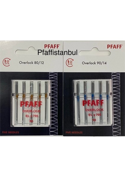Overlok Iğne Seti 2'li
