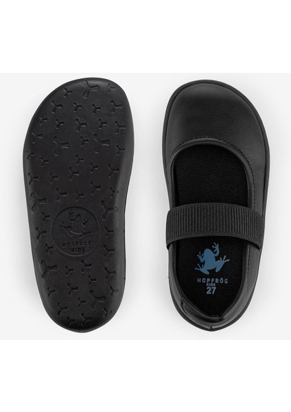 Smart Walker Mary Jane Havalı Siyah Barefoot Kız Babet Ayakkabı