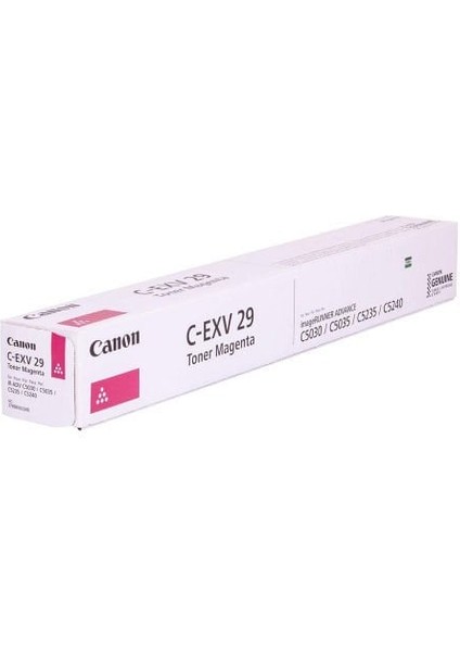 C-EXV-29/2798B002 Kırmızı Orijinal Fotokopi Toneri