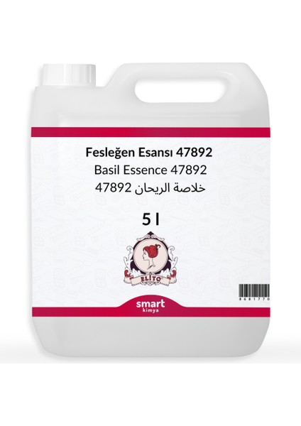 Fesleğen Esansı 5 lt