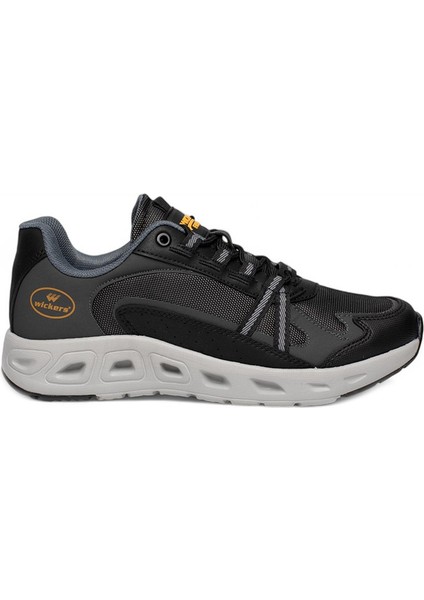 2711 Siyah-Füme Erkek Sneaker Mevsimlik Ayakkabı