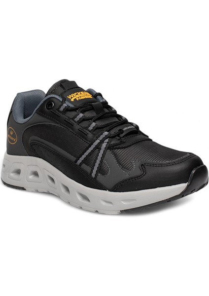 2711 Siyah-Füme Erkek Sneaker Mevsimlik Ayakkabı
