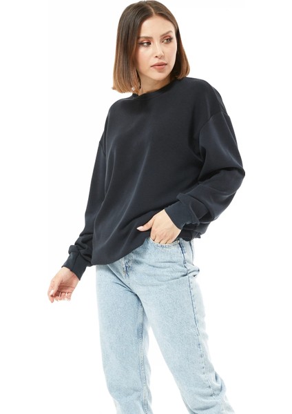 Sıfr Yaka Sweatshirt
