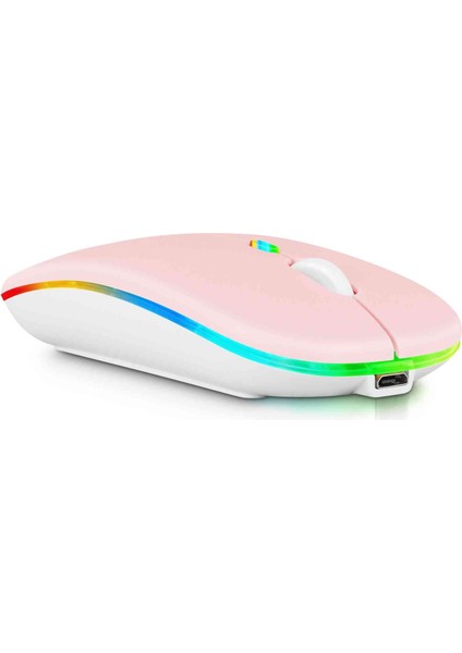 Honor Pad X9 Rgb Işıklı (7 Renkli) Bluetooth & Wireless Türkçe Klavye Mouse Seti Design By Newface