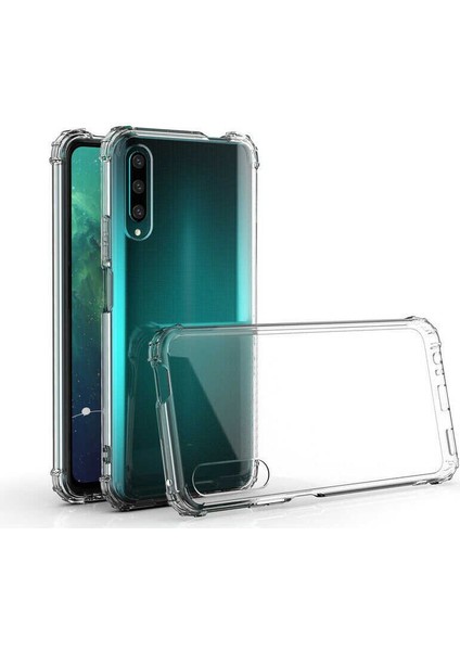 - Huawei P Smart Pro 2019 - Kılıf Kenar Köşe Korumalı Nitro Anti Shock Silikon