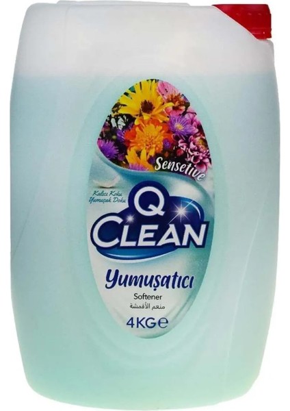 Q Clean Soft Yumuşatıcı 4 kg Sensitive