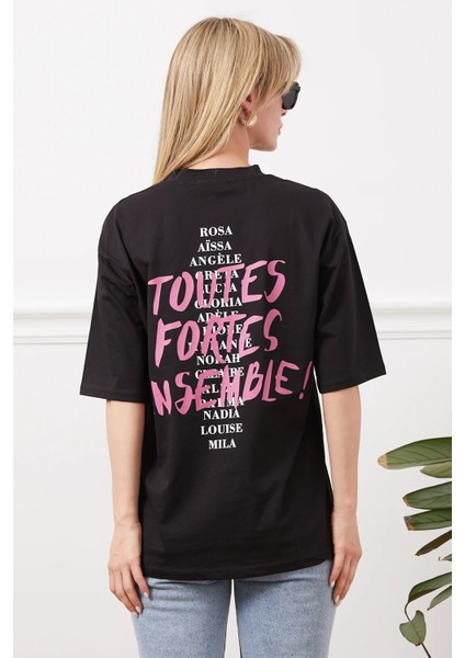 Baskılı Oversize T-Shirt fiyatları