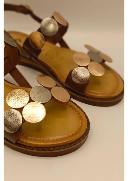 Helen Eva Taban Deri Sandalet modelleri