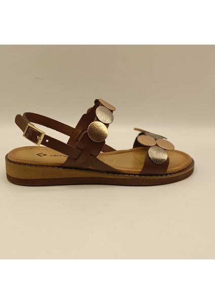 Helen Eva Taban Deri Sandalet fırsatları