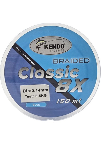 Classic 8x 150M Blue Örgü Ip Misina