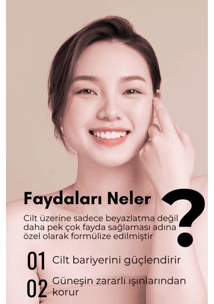 Aha İçeren Cilt Beyazlatıcı - Renk Tonu Eşitleyici Cilt Kremi 50ml.