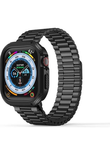 Apple Watch 10 46MM Silikon Tpu Kasa Koruyucu Redclick Watch Gard 17