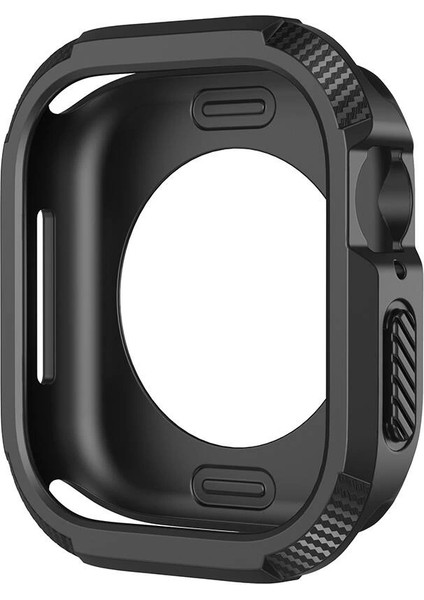 Apple Watch 10 46MM Silikon Tpu Kasa Koruyucu Redclick Watch Gard 17