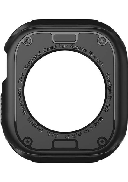 Apple Watch 10 46MM Silikon Tpu Kasa Koruyucu Redclick Watch Gard 17