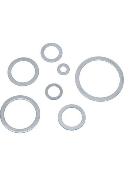 6 mm Alüminyum Pul (100 Adet)