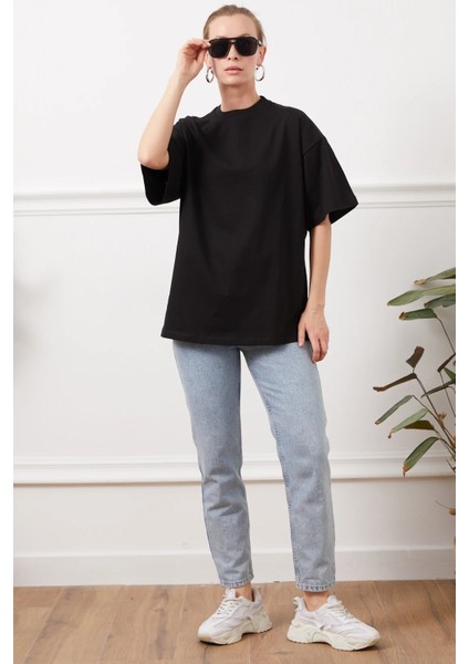 Baskısız Oversize T-Shirt fiyatları